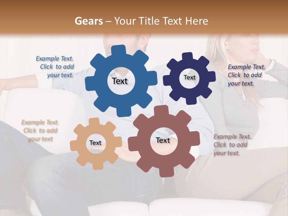 Trouble Home Anger PowerPoint Template