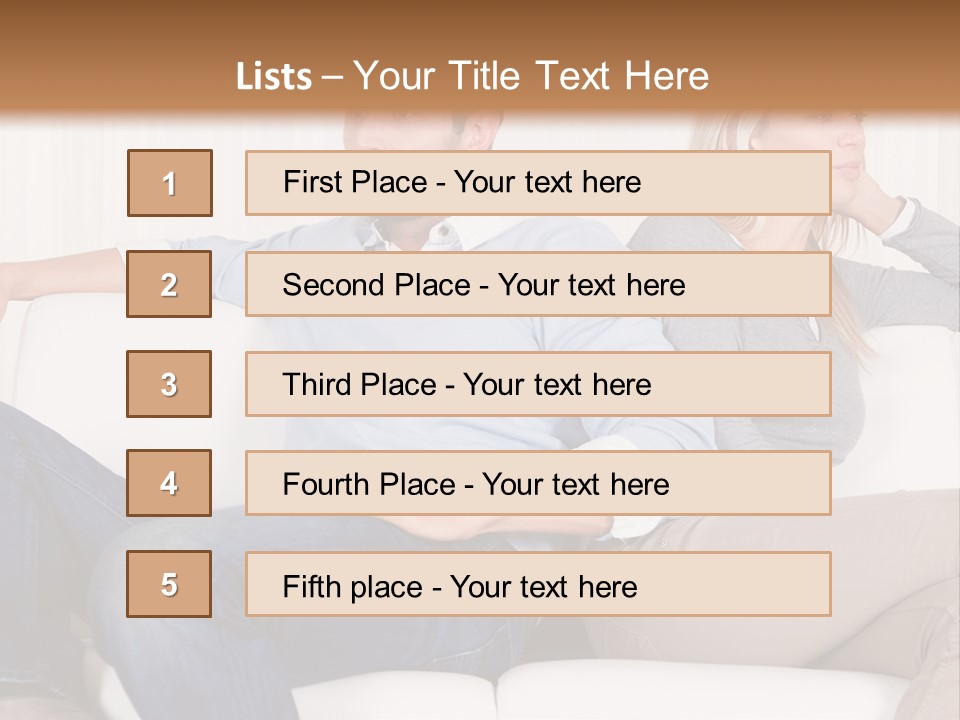 Trouble Home Anger PowerPoint Template