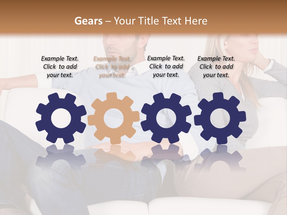 Trouble Home Anger PowerPoint Template