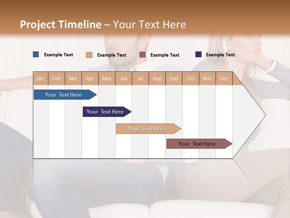 Trouble Home Anger PowerPoint Template