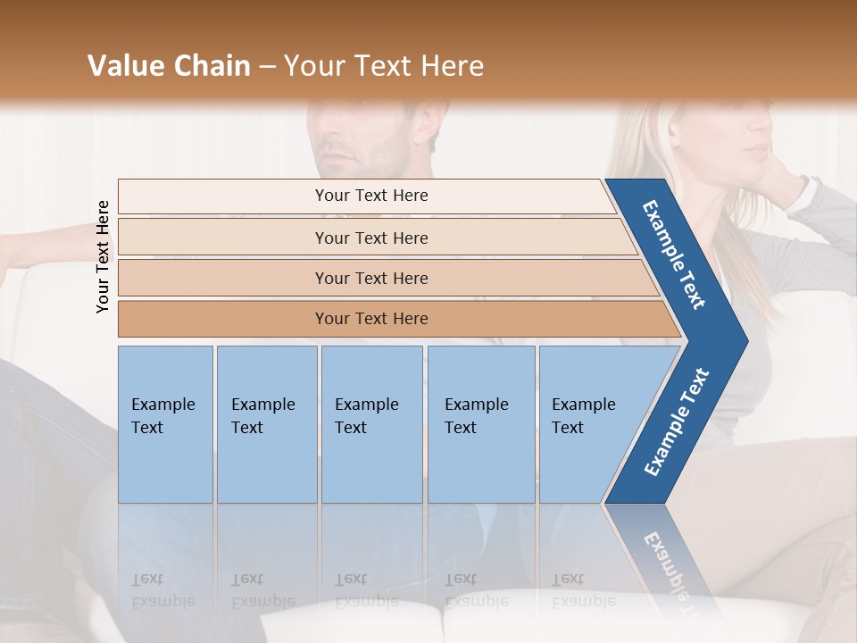 Trouble Home Anger PowerPoint Template