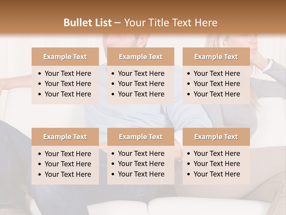 Trouble Home Anger PowerPoint Template