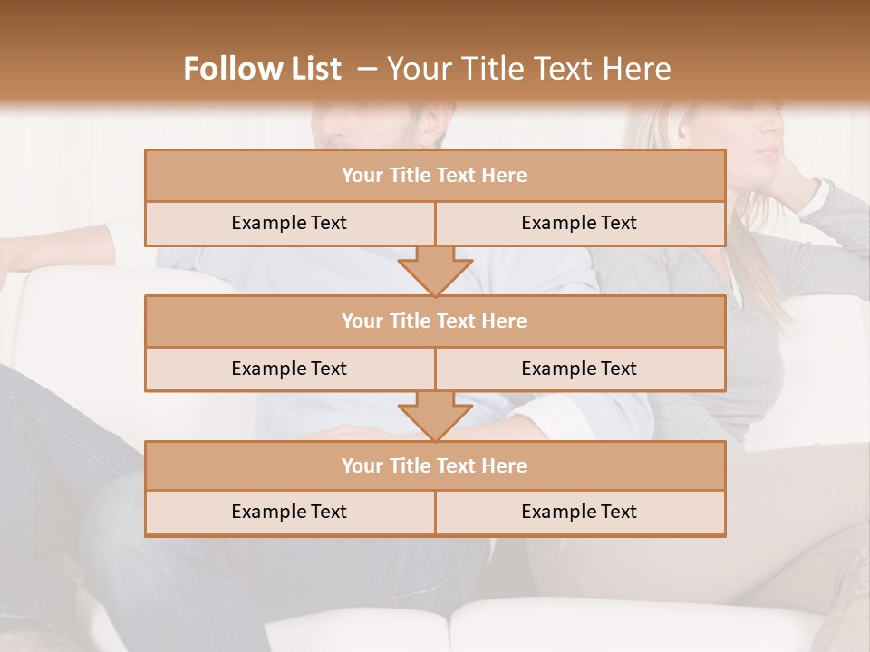 Trouble Home Anger PowerPoint Template