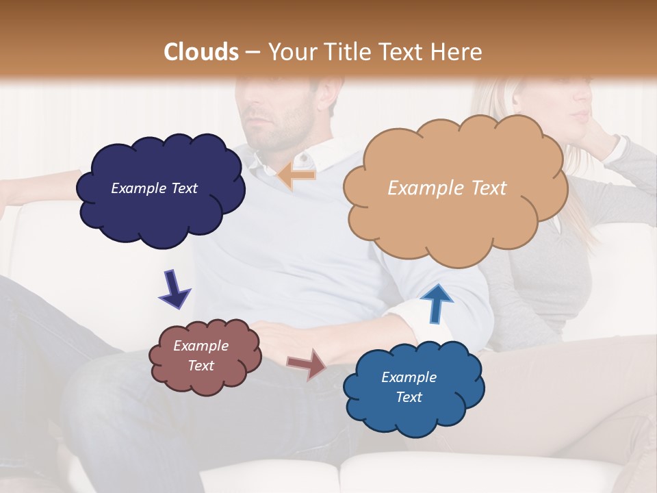 Trouble Home Anger PowerPoint Template