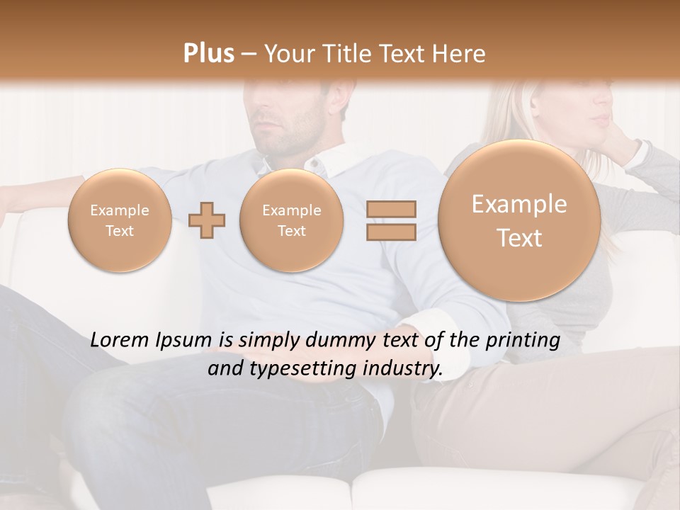 Trouble Home Anger PowerPoint Template