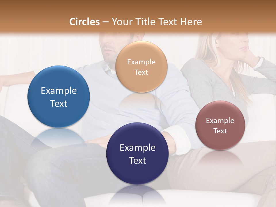 Trouble Home Anger PowerPoint Template