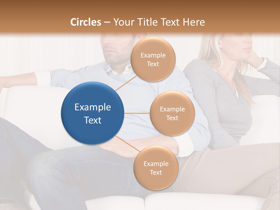 Trouble Home Anger PowerPoint Template