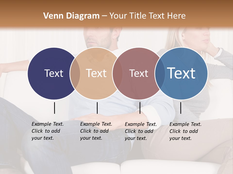 Trouble Home Anger PowerPoint Template