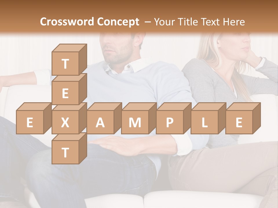 Trouble Home Anger PowerPoint Template