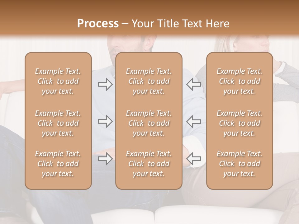 Trouble Home Anger PowerPoint Template
