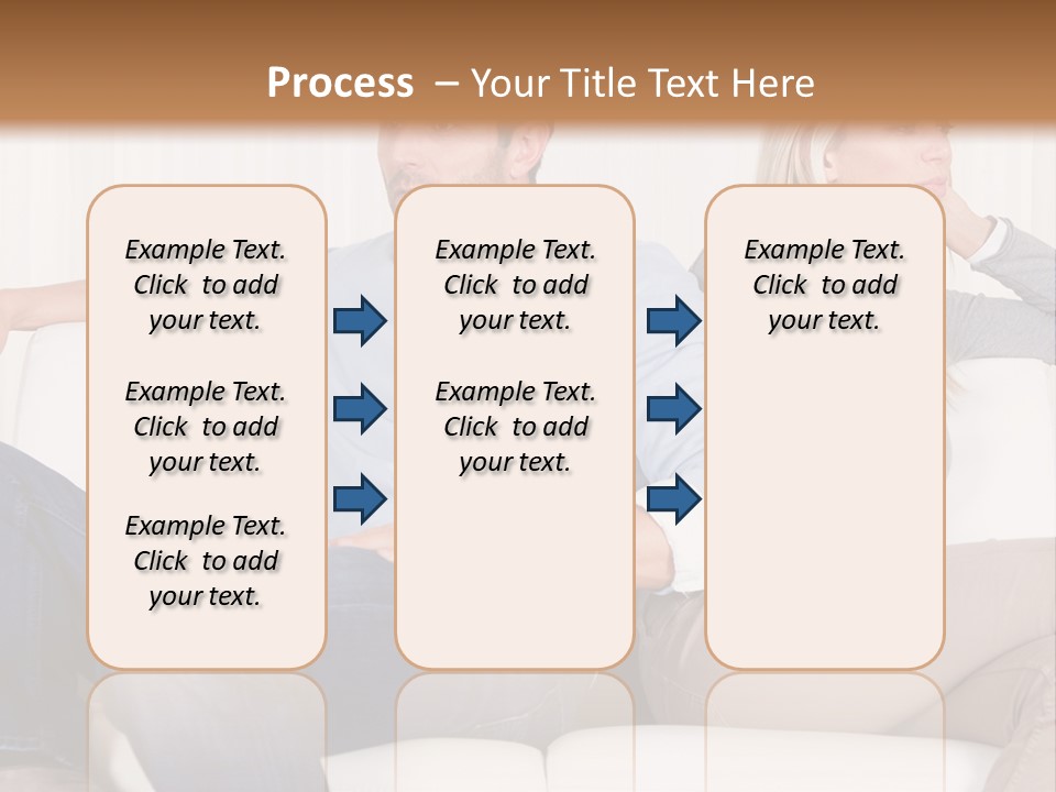 Trouble Home Anger PowerPoint Template