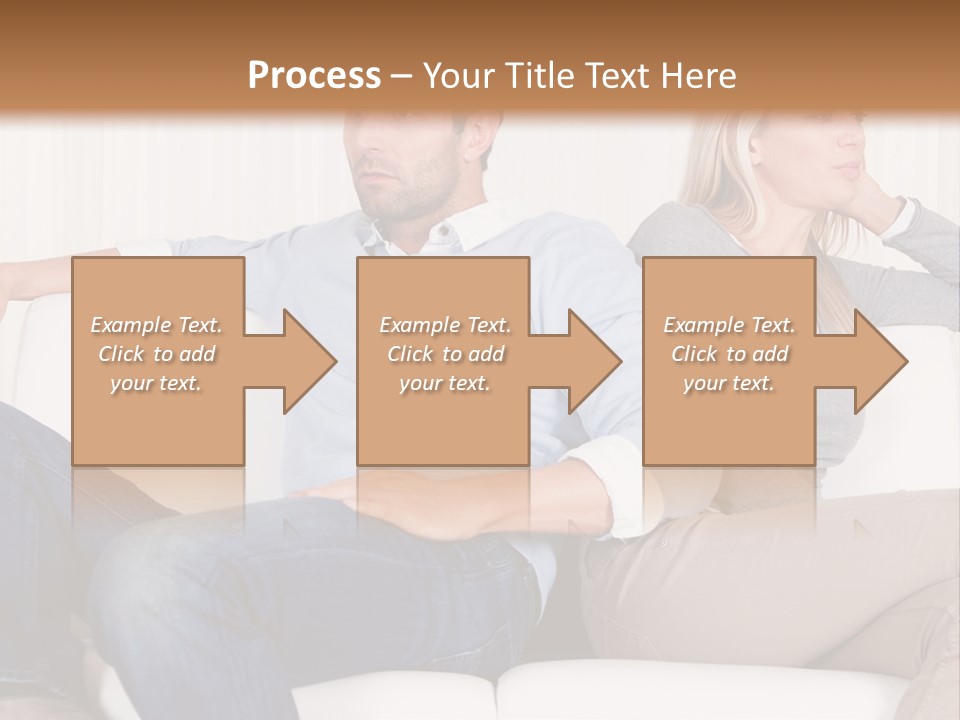 Trouble Home Anger PowerPoint Template