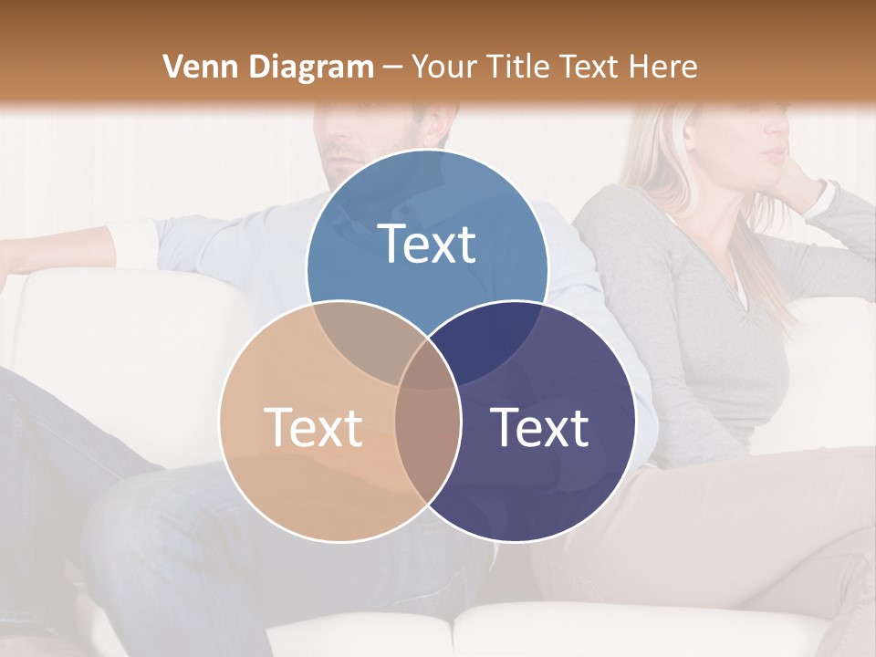 Trouble Home Anger PowerPoint Template