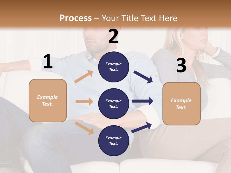 Trouble Home Anger PowerPoint Template