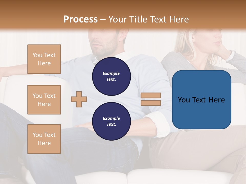 Trouble Home Anger PowerPoint Template