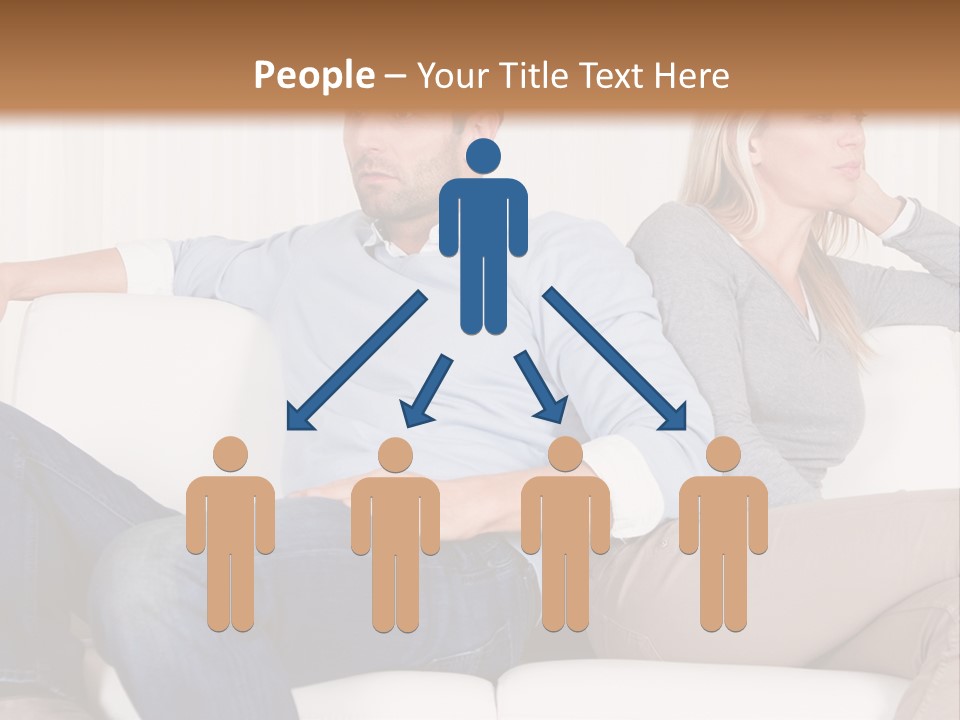 Trouble Home Anger PowerPoint Template