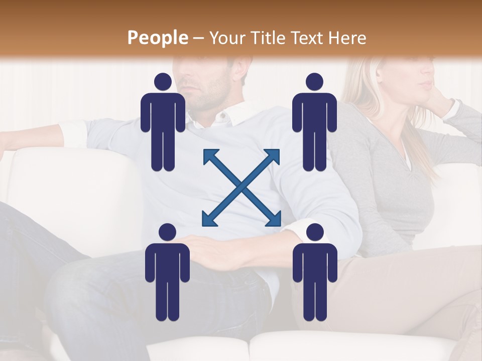 Trouble Home Anger PowerPoint Template