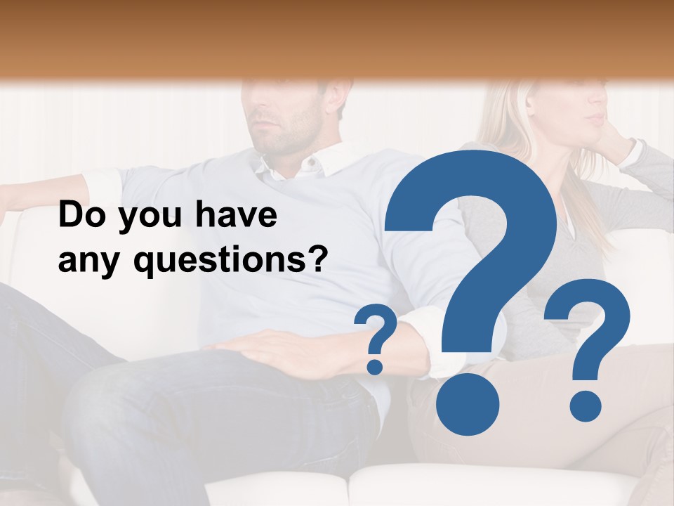 Trouble Home Anger PowerPoint Template