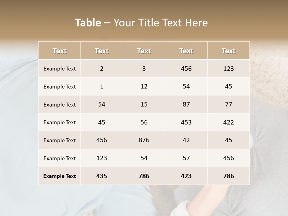 Adult Pretty Lifestyle PowerPoint Template