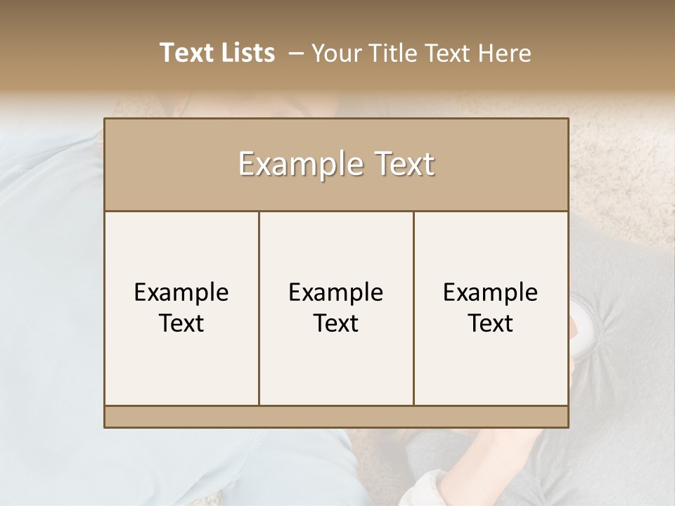 Adult Pretty Lifestyle PowerPoint Template