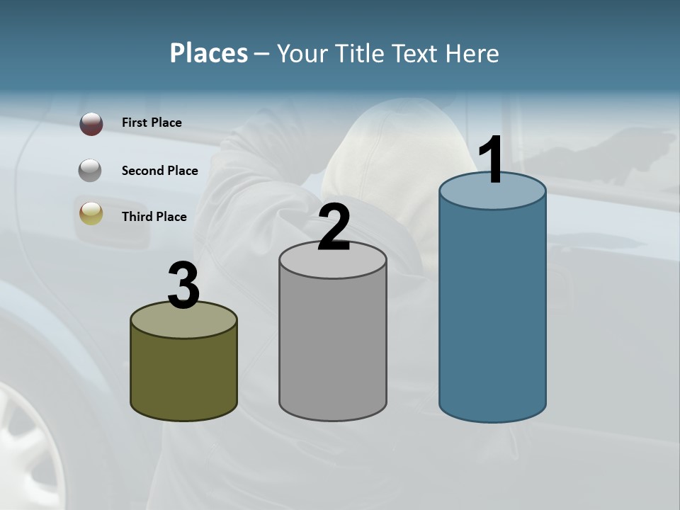 Convict Criminal Auto PowerPoint Template