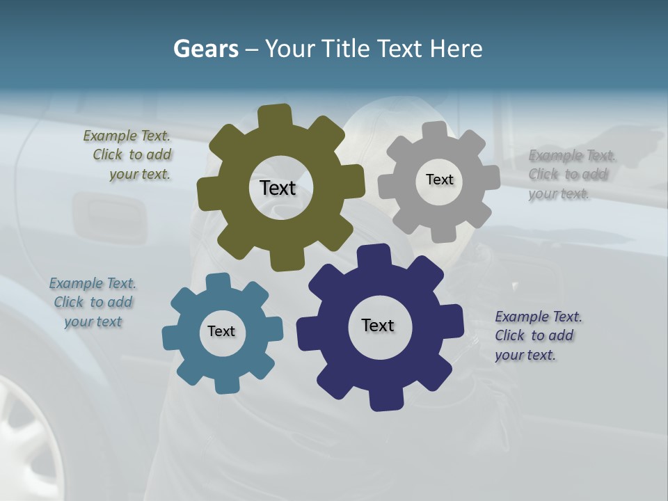 Convict Criminal Auto PowerPoint Template