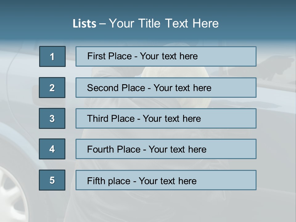 Convict Criminal Auto PowerPoint Template