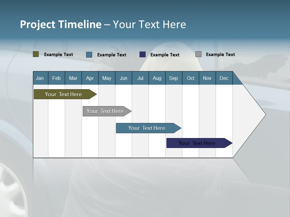 Convict Criminal Auto PowerPoint Template