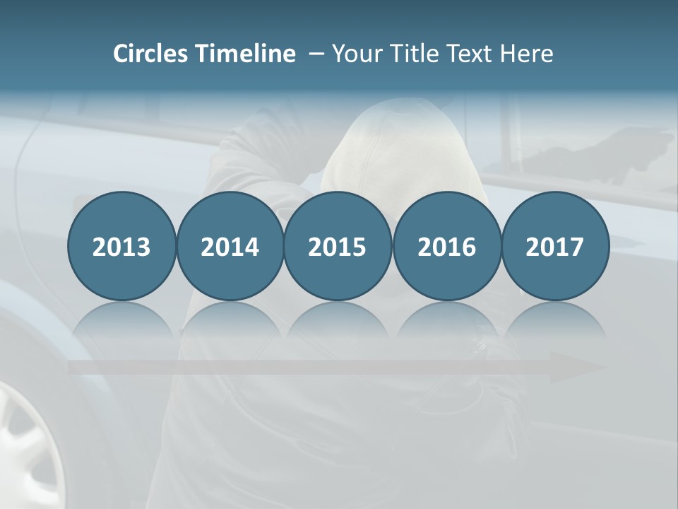 Convict Criminal Auto PowerPoint Template