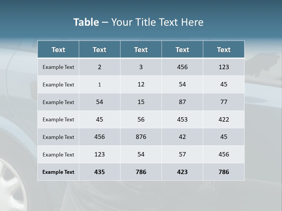 Convict Criminal Auto PowerPoint Template