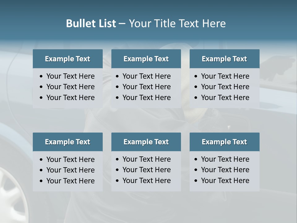 Convict Criminal Auto PowerPoint Template