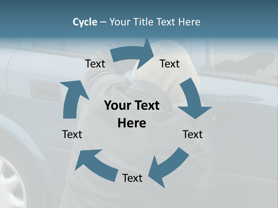 Convict Criminal Auto PowerPoint Template