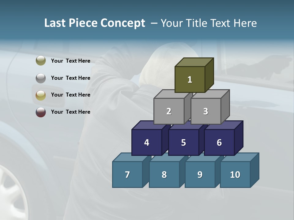 Convict Criminal Auto PowerPoint Template