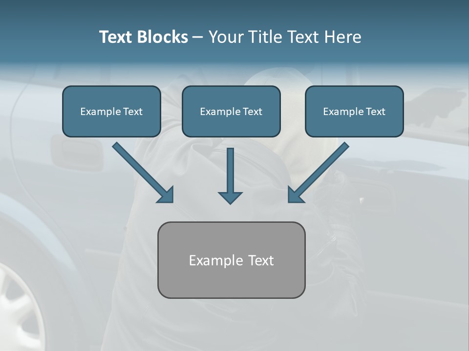 Convict Criminal Auto PowerPoint Template