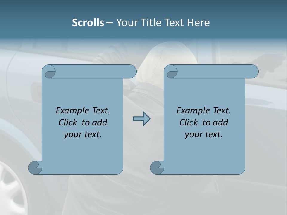 Convict Criminal Auto PowerPoint Template