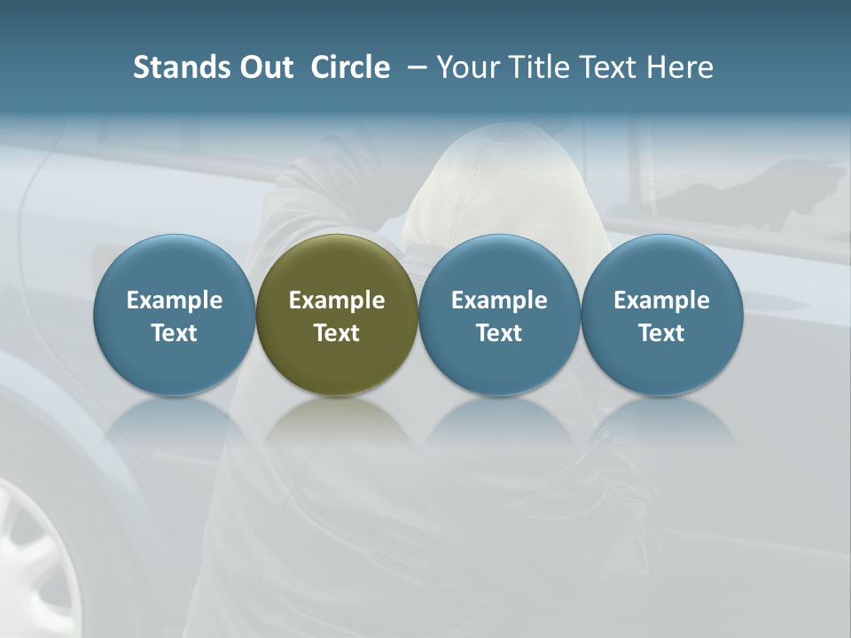 Convict Criminal Auto PowerPoint Template