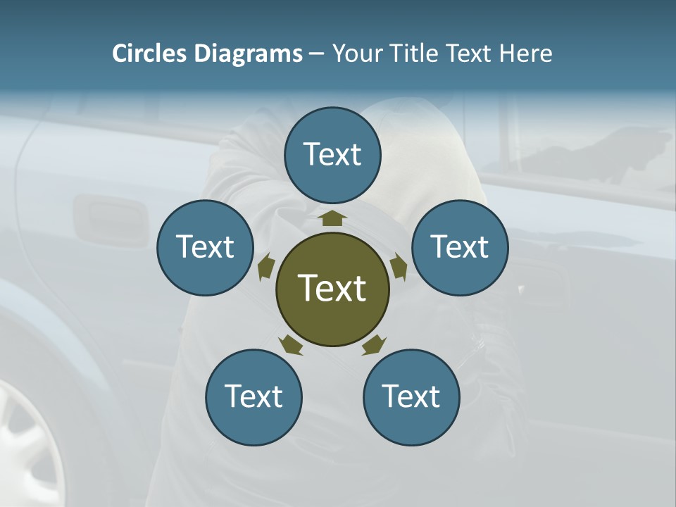 Convict Criminal Auto PowerPoint Template