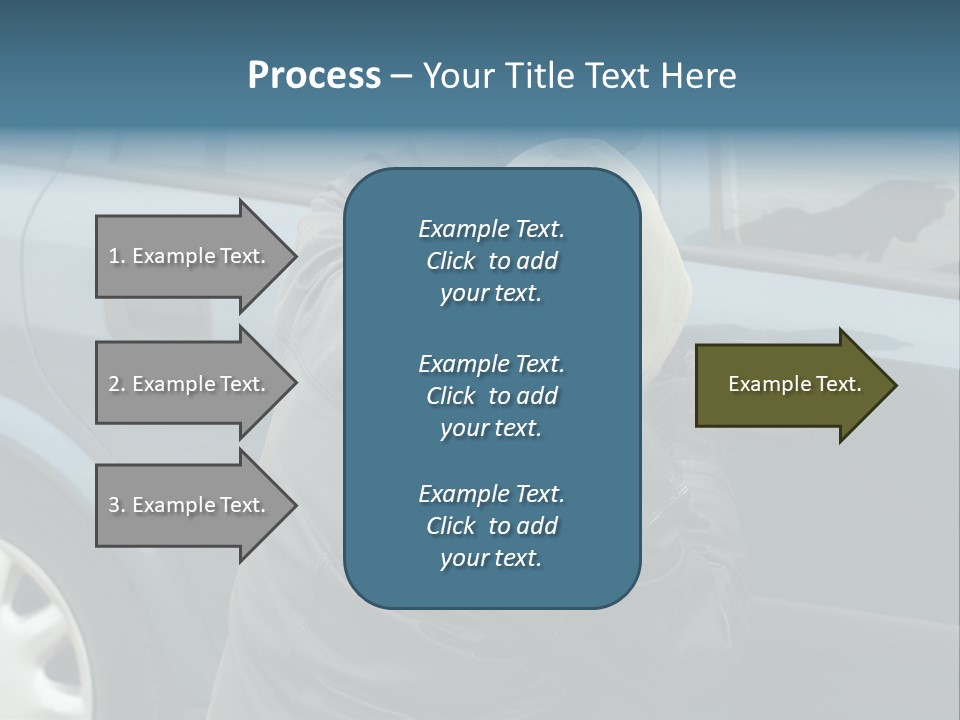 Convict Criminal Auto PowerPoint Template