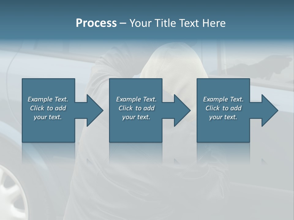 Convict Criminal Auto PowerPoint Template