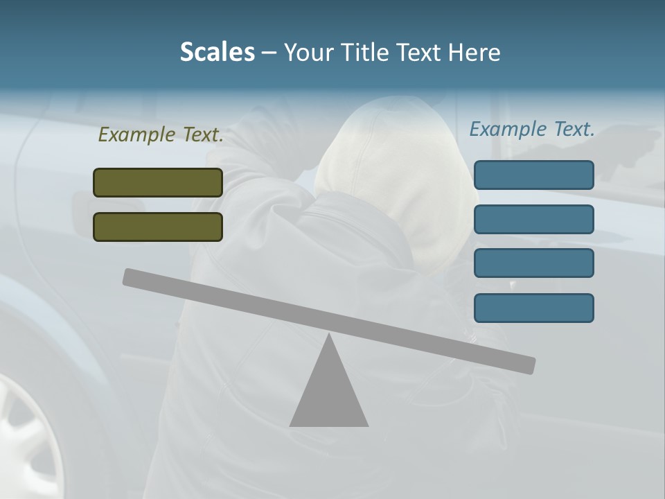 Convict Criminal Auto PowerPoint Template