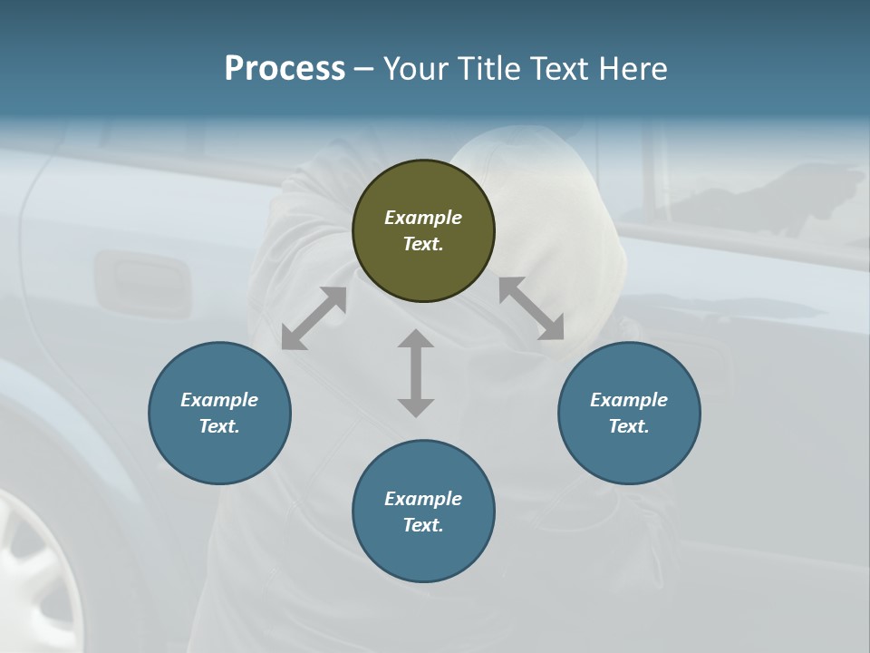 Convict Criminal Auto PowerPoint Template