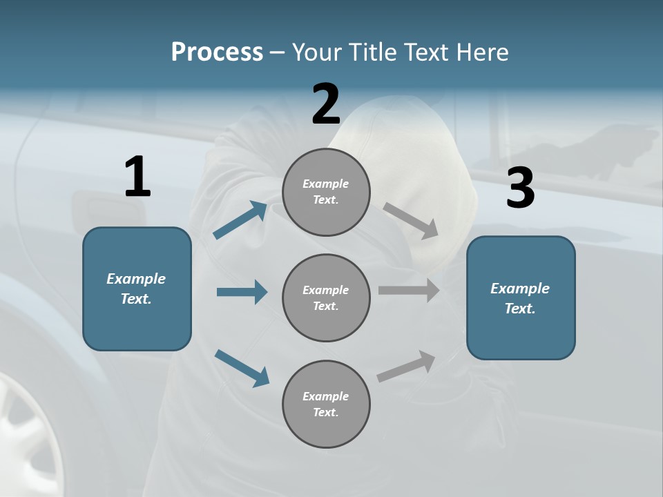 Convict Criminal Auto PowerPoint Template