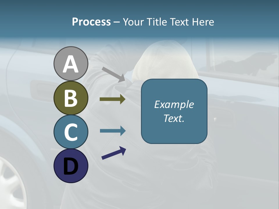 Convict Criminal Auto PowerPoint Template