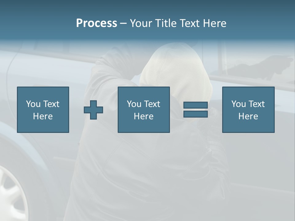 Convict Criminal Auto PowerPoint Template