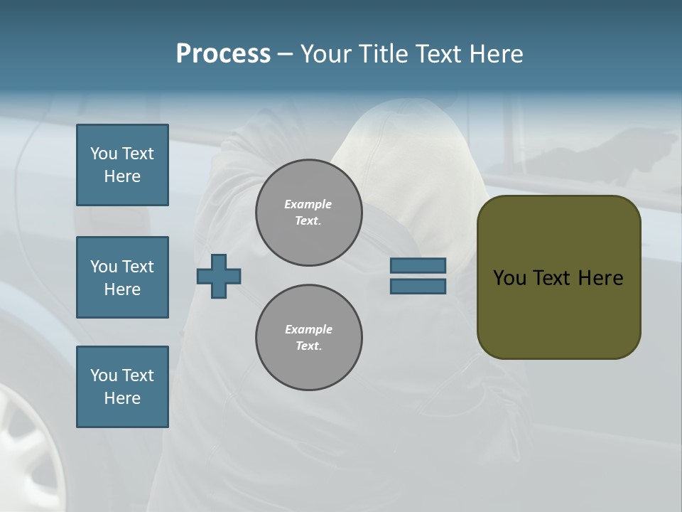 Convict Criminal Auto PowerPoint Template