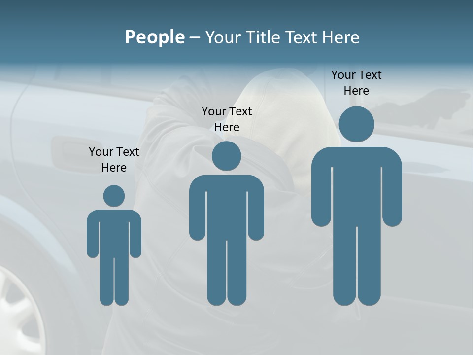 Convict Criminal Auto PowerPoint Template