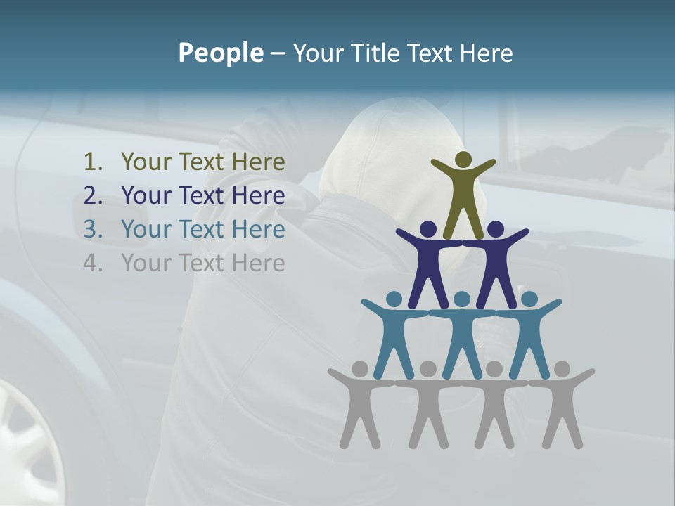 Convict Criminal Auto PowerPoint Template