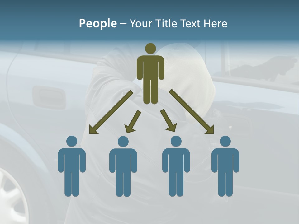 Convict Criminal Auto PowerPoint Template