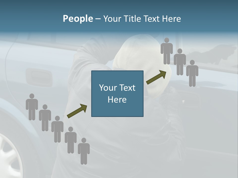 Convict Criminal Auto PowerPoint Template