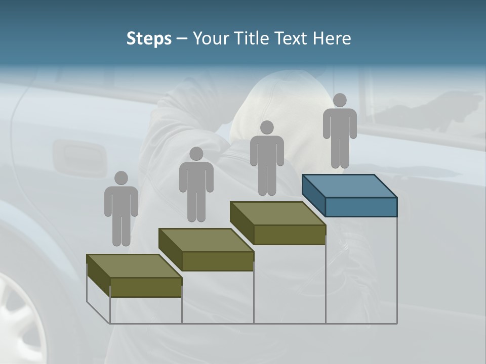 Convict Criminal Auto PowerPoint Template